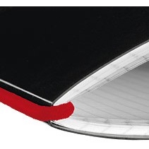Herlitz Notizheft my.book flex A5 PP 40Bl. kariert schwarz