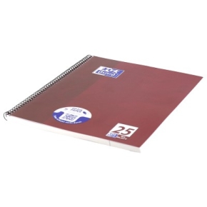 Oxford Collegeblock A4+220x295mm 80 Bl. Liniert Rand weiß R