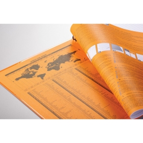 Oxford International Notebook A4+ liniert 6 mm