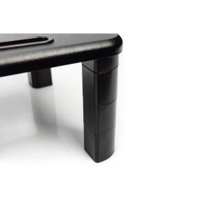 Monitorerhöhung Digitus höhenverstellbar Black