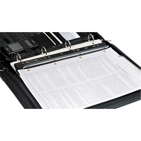 WEDO Taschenlocher Business 4fach Metall mit Lineal