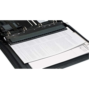 WEDO Taschenlocher Business 4fach Metall mit Lineal