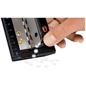 WEDO Taschenlocher Business 4fach Metall mit Lineal