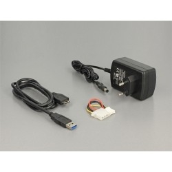 DELOCK Konverter USB 3.0 zu SATA 6 Gb/s / IDE 40 Pin / IDE 44 Pin mit Backup Funktion
