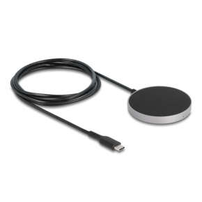 DELOCK Wireless Charger mit 5 W / 7.5 W / 10 W / 15 W - Induktives Ladepad