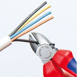 KNIPEX Seitenschneider schwarz