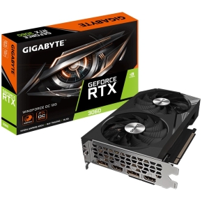 RTX 3060 12GB Gigabyte Windforce OC 2.0 GDDR6