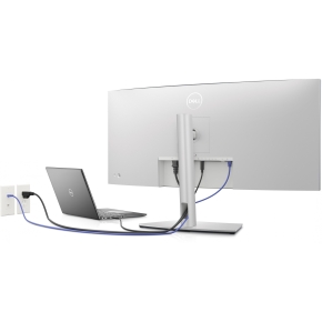 86,7cm/34,14 (3440x1440) Dell U3423WE Curved 21:9 5ms 60Hz IPS HDMI DisplayPort USB-C VESA Pivot WQHD Speaker Platinum Silver