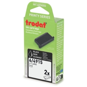 trodat Austauschkissen 2Stk schwarz 6/4915/SB