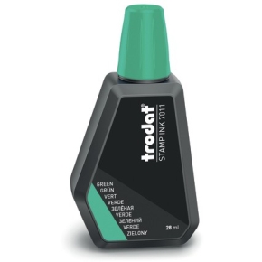 trodat Stempelfarbe grün 28ML 7011