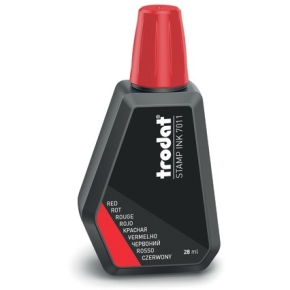 trodat Stempelfarbe rot 28ML 7011/SB