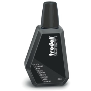 trodat Stempelfarbe schwarz 28ML 7011/SB