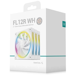 120mm DeepCool FL12R White Triple-Pack