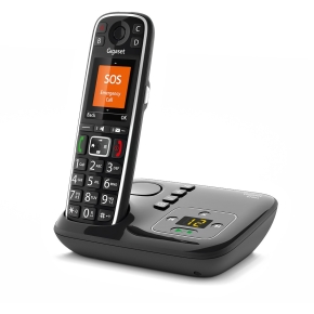 Gigaset E720A Schnurlostelefon Schwarz