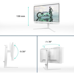Philips 60.5cm (23.8) 24M2N3201A 16:09 2xHDMI+DP IPS white
