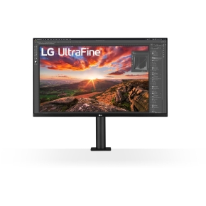 80cm/32 (3840x2160) LG UltraFine Ergo 32UN880P-B 16:9 5ms IPS 2xHDMI DisplayPort USB-C VESA Pivot Speaker 4k