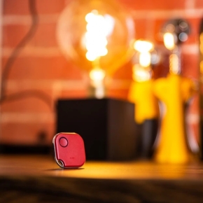 Shelly Plug & Play Blu Button1 Bluetooth Schalter & Dimmer Rot