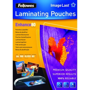 Fellowes Laminierfolie ImageLast glänzend A4 80 Mikron 100 Stück