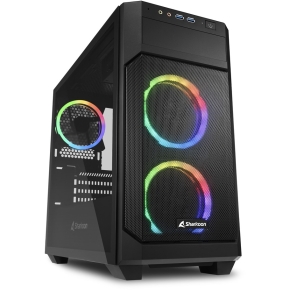 Mini Sharkoon V1000 RGB Black