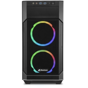 Mini Sharkoon V1000 RGB Black