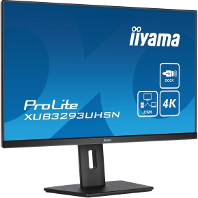 81,3cm/32 (3840x2160) iiyama LCD Business XUB3293UHSN-B5 IPS 4ms HDMI DisplayPort USB-C UHD Black