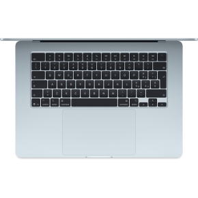 Apple MacBook Air: Apple M4 chip with 10-core CPU and 10-core GPU, 16GB, 512GB SSD - Sky Blue
