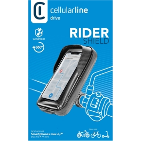 Cellularline Wasserfest Handy Halter f. Motorad. Fahrrad etc.