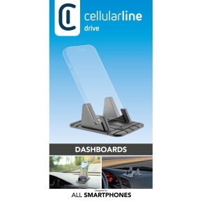 Cellularline Dash - Universal Car Holder Black