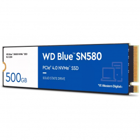M.2 500GB WD Blue SN580 NVMe PCIe 4.0 x 4