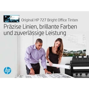 HP Tinte 727 C1Q12A Schwarz