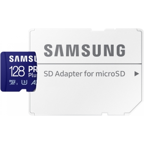 CARD 128GB Samsung PRO Plus microSD UHS-I U3 Full HD 4K UHD