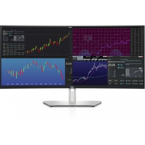 96,5cm/38 (3840x1600) Dell U3824DW UltraSharp Curved USB-C Hub Quad HD 8ms IPS Black Panel