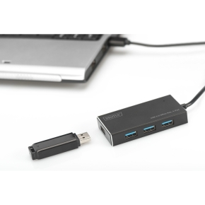 Digitus DA-70240-1 USB 3.0 HUB 4-Port 4xUSB 3.0