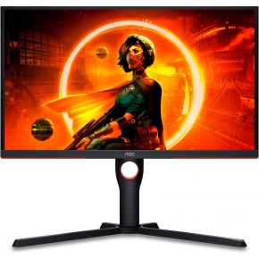 63,5cm/25 (1920x1080) AOC Gaming G3 25G3ZM/BK FHD WLED 240Hz 0,5ms HDMI DP Black/Red