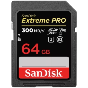 CARD 64GB SanDisk Extreme Pro SDXC 300MB/s