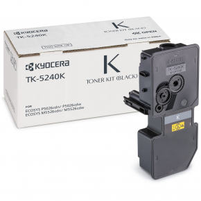 Kyocera Toner TK-5240K Schwarz bis zu 4.000 Seiten gem. ISO/IEC 19798