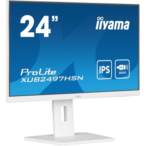 IIYAMA 60.5cm (23.8) XUB2497HSN-W2 16:9 HDMI+DP+USB-C Lift