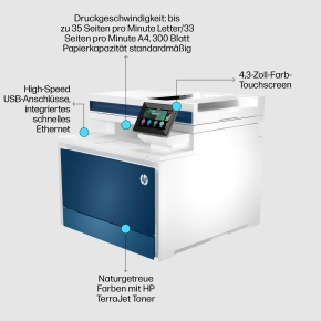 FL HP Color LaserJet Pro MFP 4302fdn 4in1 A4 LAN Duplex ADF