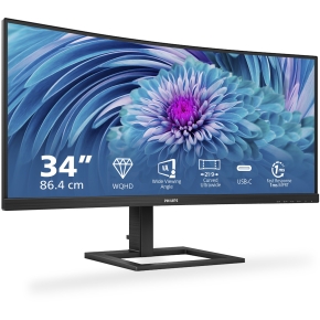 Philips 86.4cm (34.0) 346E2CUAE 21:09 HDMI+DP+USB-C VA