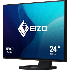EIZO 61.0cm (24) EV2485-BK 16:10 HDMI+DP+USB-C IPS bl.