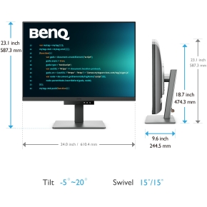 BenQ 71.6cm RD280U 3:2 HDMI/USB-C/DP sil. lift/piv UHD