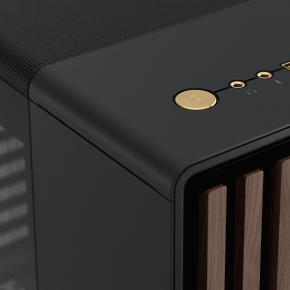 Midi Fractal Design North Charcoal Black Window Clear
