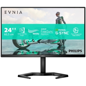 61cm/24 (1920x1080) Philips Momentum 3000 24M1N3200ZA 16:9 FHD IPS 165Hz 1ms 2xHDMI DP Speaker Pivot Black