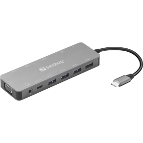 Sandberg 136-45 USB-C 13-in-1 PD 100W TravelDock