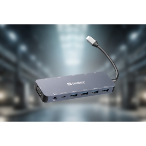 Sandberg 136-45 USB-C 13-in-1 PD 100W TravelDock