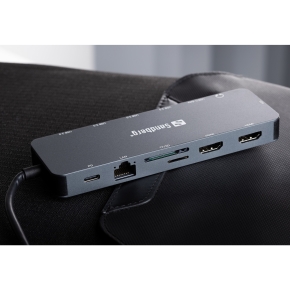 Sandberg 136-45 USB-C 13-in-1 PD 100W TravelDock