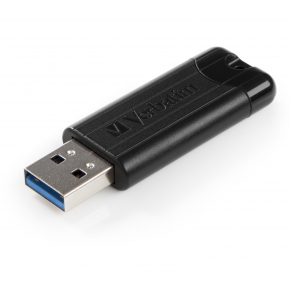 STICK 16GB USB 3.2 Verbatim StorenGo PinStripe Black