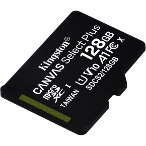 CARD 128GB Kingston Canvas Select Plus microSDXC 100MB/s
