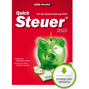 Lexware QuickSteuer 2022 - ESD-Download ESD