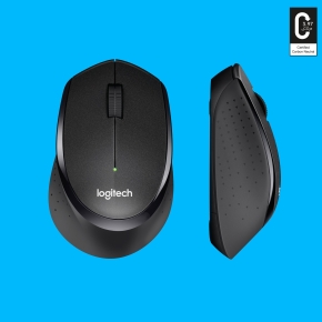 Logitech M330 SILENT PLUS wireless black